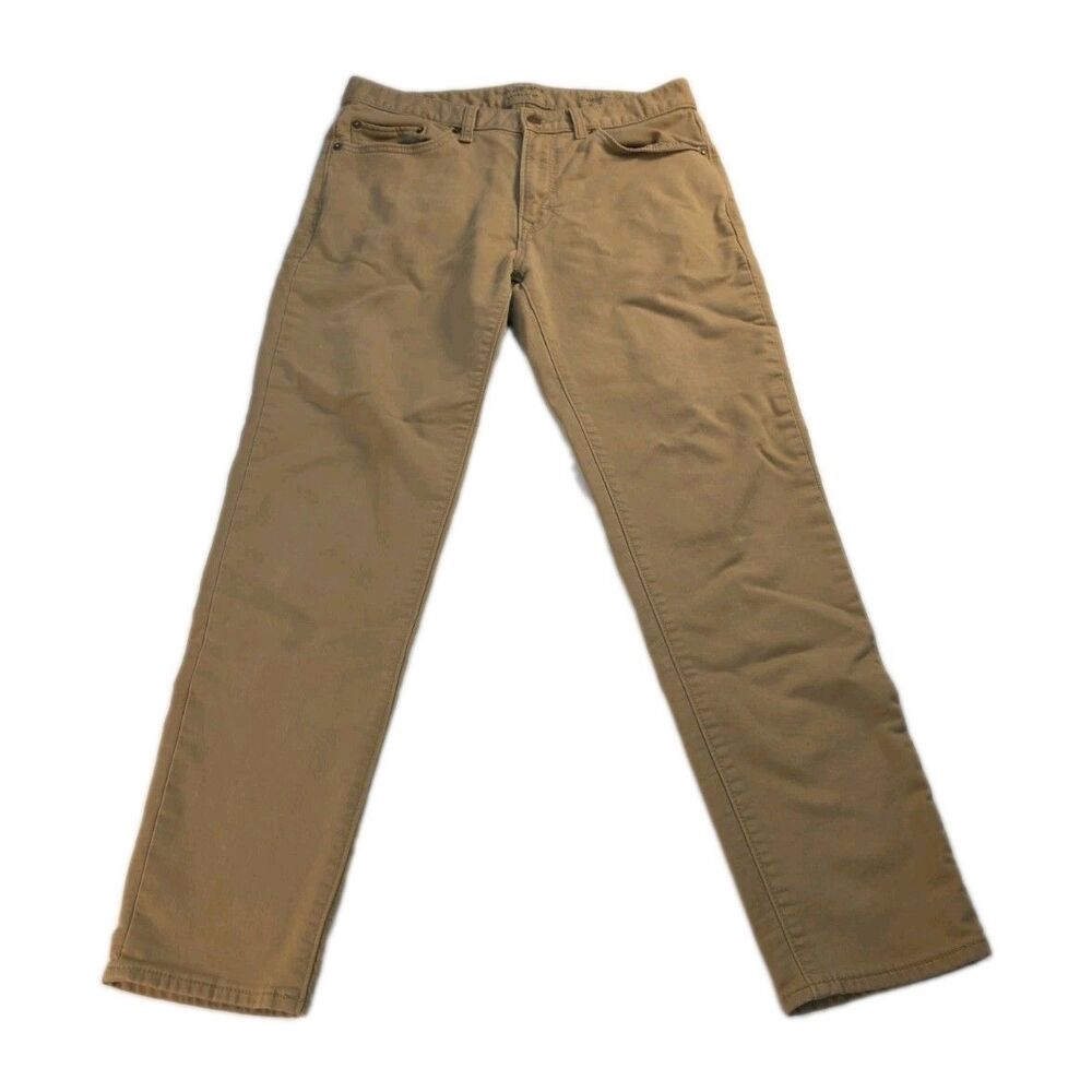 Banana Republic Men Jeans 31x30 Khaki Khakis Twill Travel Jean Athletic Fit